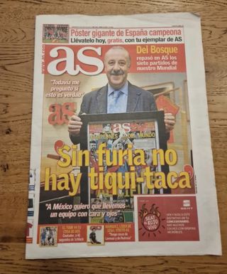 Periódico MARCA Mundial 2010