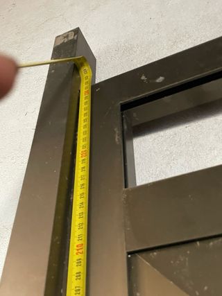 Puerta para exterior de aluminio