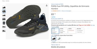 Zapatillas deportivas PUMA Fuse, numero 40