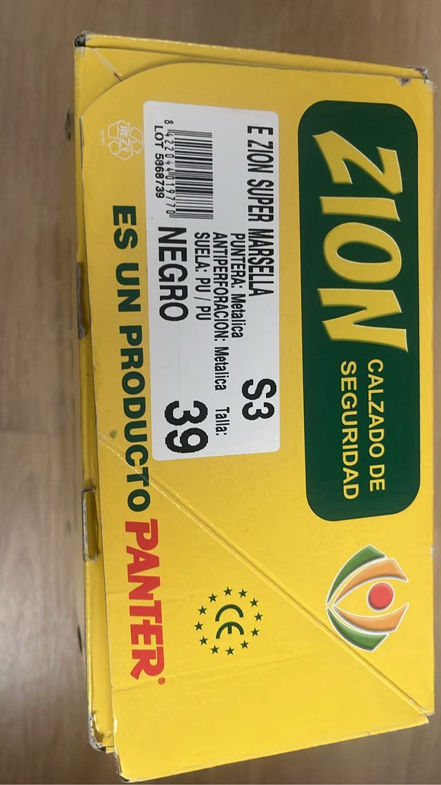 Botas seguridad 39