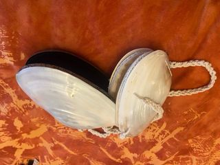 Bolso y joyero de nacar 