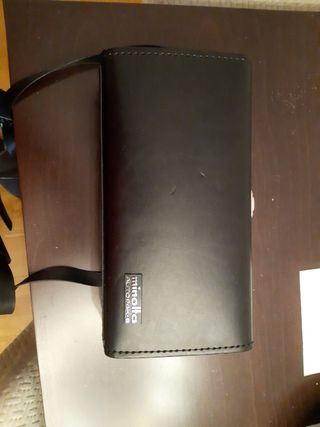 Cámara video antigua minolta