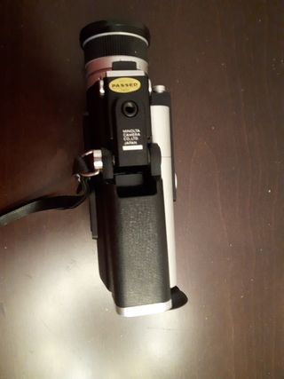 Cámara video antigua minolta