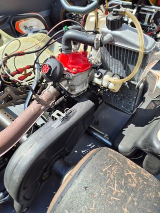 Kart CRG ROTAX MAX EVO y remolque.