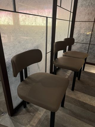 Sillas de piel