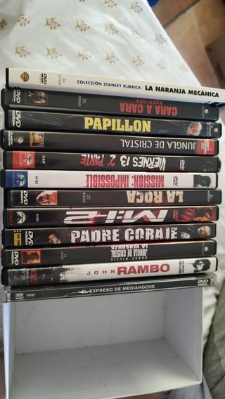 Películas en DvD lote