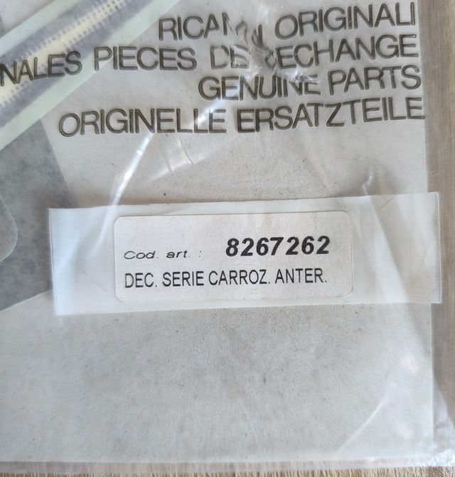 Aprilia SR - Adesivi / Pegatinas