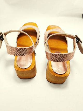 Sandalias Dorada 