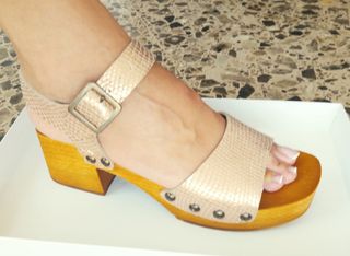 Sandalias Dorada 