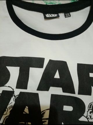 T shirt bianca ragazzo Star Wars