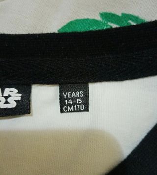 T shirt bianca ragazzo Star Wars