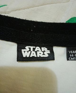 T shirt bianca ragazzo Star Wars