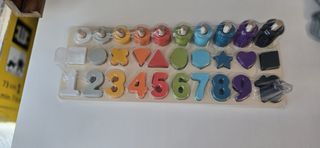 Juego madera Montessori