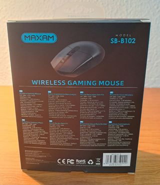 Ratón Gaming Maxam