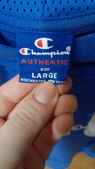 Sudadera Champion azul Vintage
