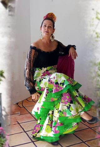 TRAJE FLAMENCA (REBAJADO)