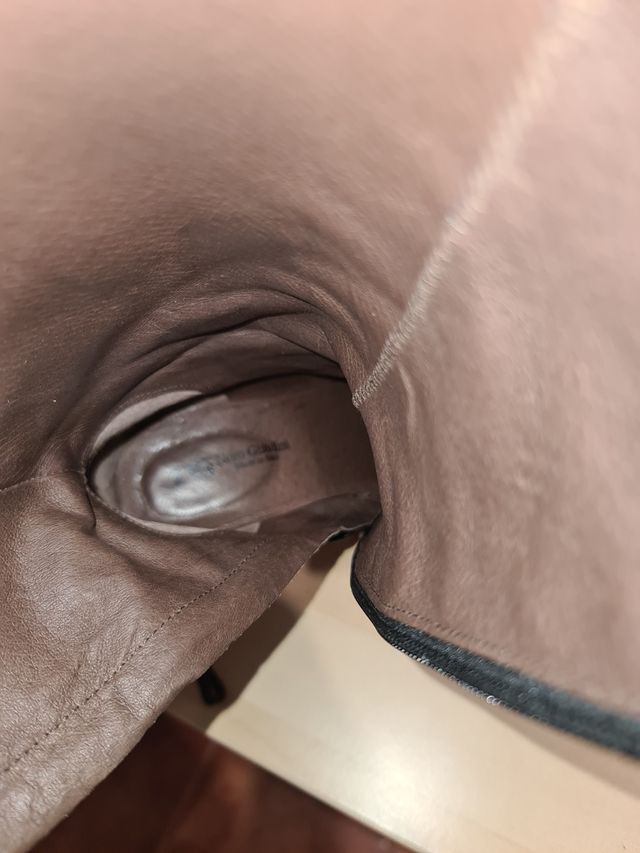 Nero Giardini 36 bota Gris tacon