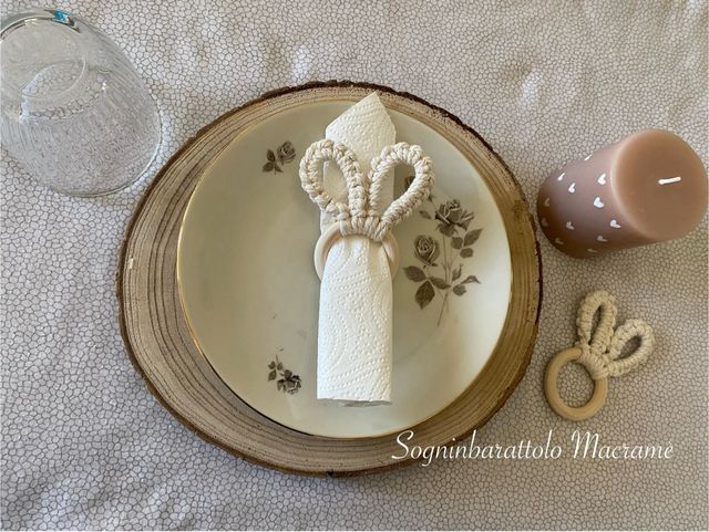 Portatovaglioli coniglietto