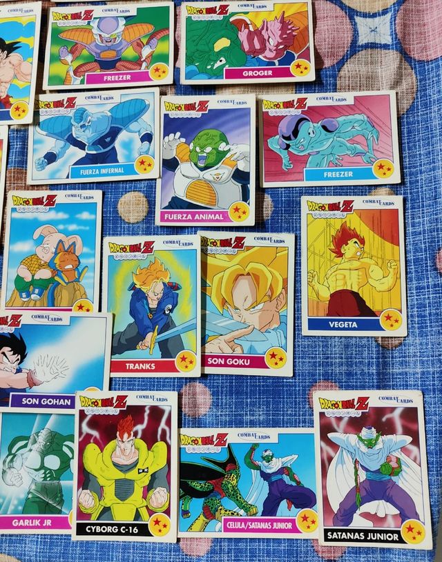 Cartas Dragon Ball Z 