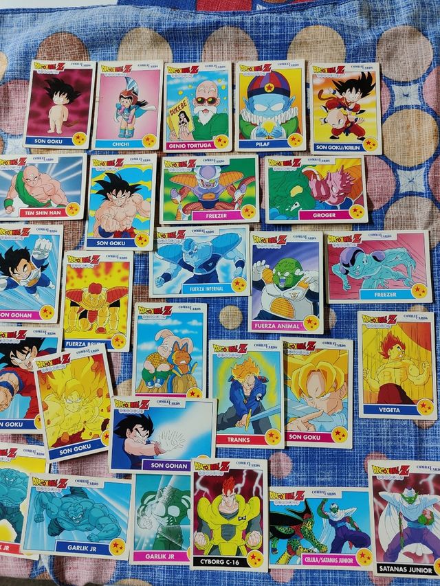 Cartas Dragon Ball Z 