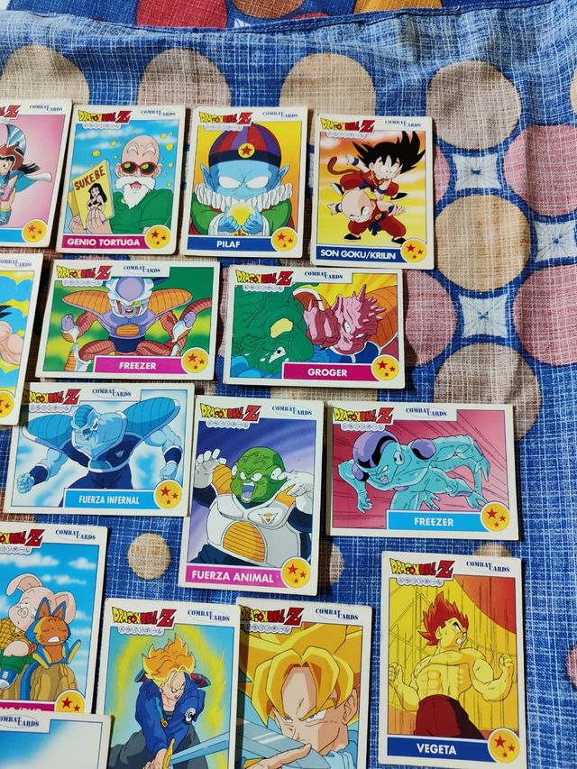 Cartas Dragon Ball Z 