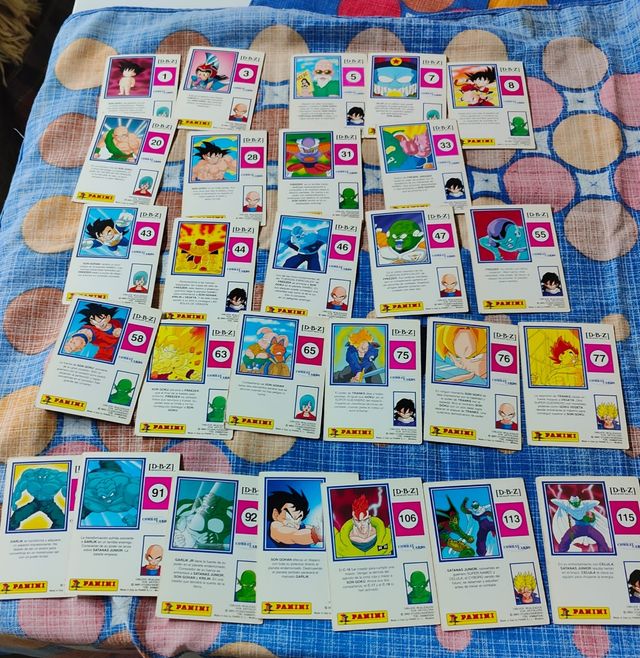 Cartas Dragon Ball Z 