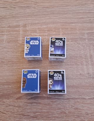 Bitty pop Star wars pack de 4 figuras