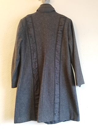 Abrigo de lana gris vintage Jaume Roca