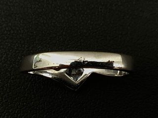 sortija oro 18k con piedra con circonita