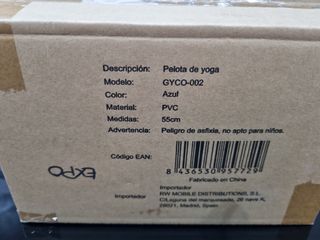 Pelota de yoga