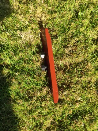 6 Puntas kverneland 14mm! con recargue y tornillos