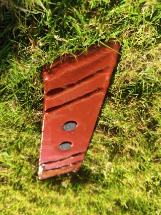 6 Puntas kverneland 14mm! con recargue y tornillos