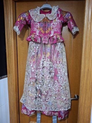 Traje fallera niña 6-7 años