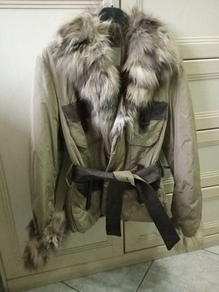 Giubbino donna con pelliccia