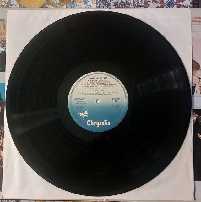 DOPPIO LP JETHRO TULL LIVING IN THE PAST MADE ITAL