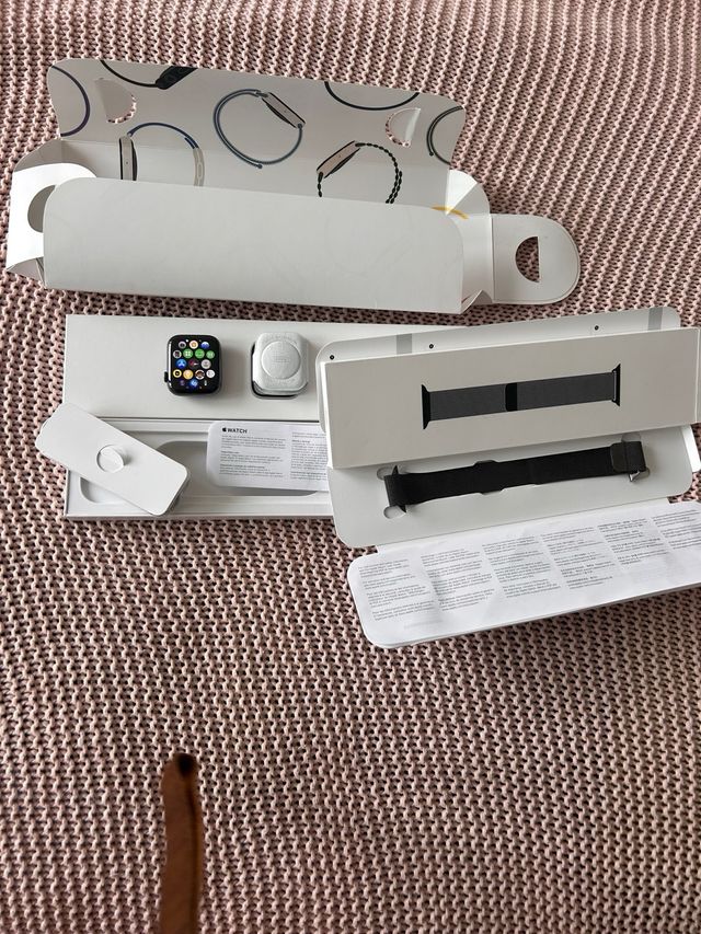 Apple watch serie 6 caja acero inoxidable