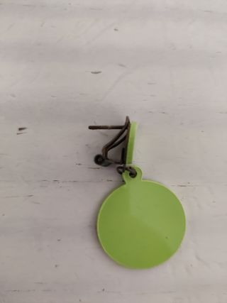 Pendientes color verde