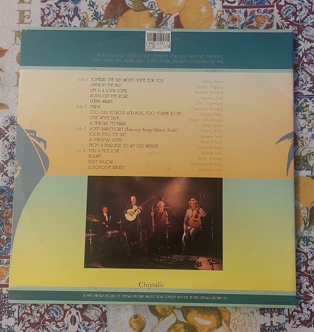 DOPPIO LP JETHRO TULL A LITTLE LIGHT MUSIC ITALY