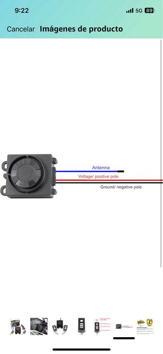 Alarma moto NUEVA