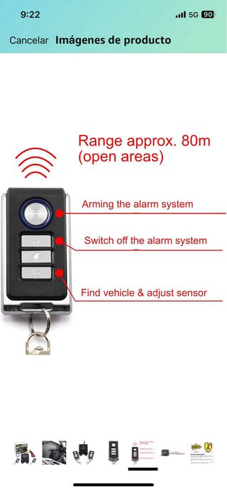 Alarma moto NUEVA