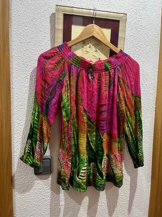 Blusa primavera verano desigual