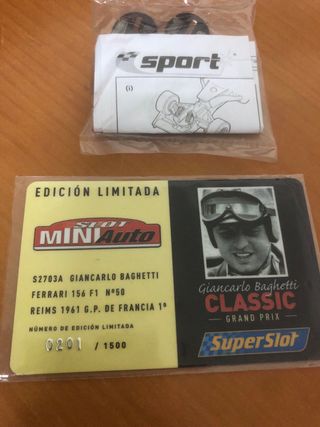 FERRARI 156 F1 MINIAUTO Slot