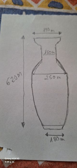 JARRÓN - PARAGÜERO