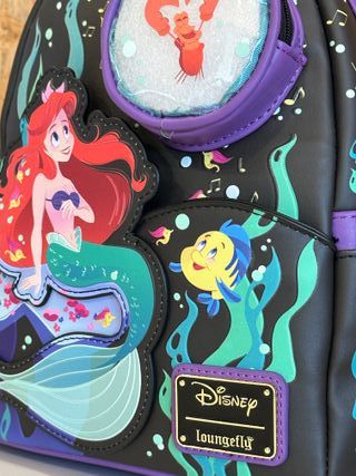Mochila Backpack The Little Mermaid Loungefly 26cm