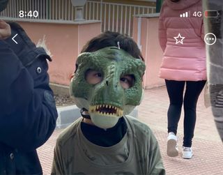 Mascaras de Dinosaurio