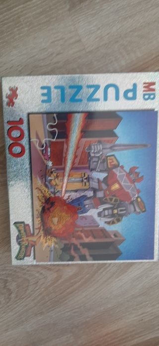 Lote 2 Puzzles power rangers mighty morphin 1993