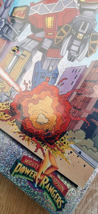 Lote 2 Puzzles power rangers mighty morphin 1993