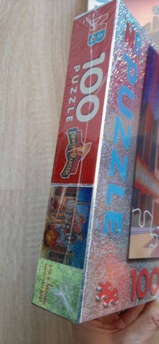 Lote 2 Puzzles power rangers mighty morphin 1993