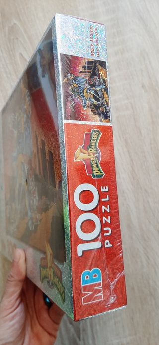 Lote 2 Puzzles power rangers mighty morphin 1993