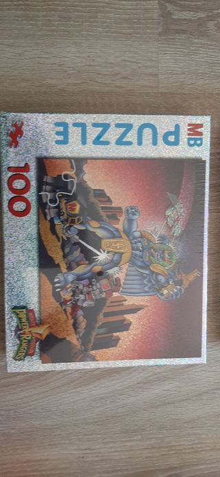 Lote 2 Puzzles power rangers mighty morphin 1993